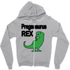 pregasaurus rex Zipper Hoodie
