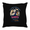 sailor's brew Throw Pillow