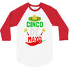 cinco de mayo fiesta mexican holiday 3/4 Sleeve Shirt