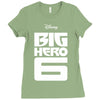 big hero logo Ladies Fitted T-Shirt