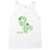 alien believe space sci fi ufo nerd Tank Top