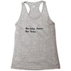 48. not today satan 022 Racerback Tank