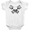 skull pisto Baby Bodysuit