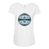 Unknown Lens Maternity Scoop Neck T-shirt