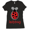 lady bug Ladies Fitted T-Shirt