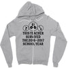 This Teacher Survived The 2016 2017 School Year Zipper Hoodie