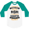 Super Cool Mom Of A Freaking Awesome Granddaughter 3/4 Sleeve Shirt