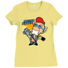 mayor lazer Ladies Fitted T-Shirt