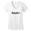 babygirl Women's V-Neck T-Shirt