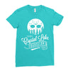 crystal lake consuelor Ladies Fitted T-Shirt