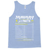 January Girl Facts Aquarius Tank Top