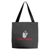 it all starts Tote Bags