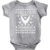 Merry Maverickmas Ugly Christmas Sweater Baby Onesie