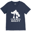I'm Alway Angry V-Neck Tee