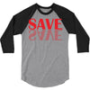 save red 3/4 Sleeve Shirt