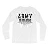 Army Of The Lord Christian T Shirts Bible Verse Long Sleeve Shirts