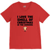 smell of christmas in the morning V-Neck Tee