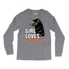 This Girl Loves Rottweiler Long Sleeve Shirts