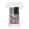 god bless america Maternity Scoop Neck T-shirt