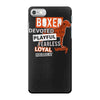 devoted boxer iPhone 7 Case