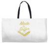made to suffer Weekender Totes