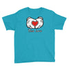 mickey et l'amour en Youth Tee