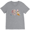 zombie ice cream art V-Neck Tee