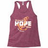 We Have This Hope As an Anchor Uterine-Endometrial Cancer Awareness Racerback Tank