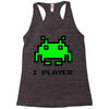 arcade player one Racerback Tank