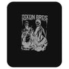 the walking dead tv show daryl and merle dixon brothers zombies Mousepad