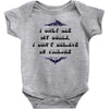 i only see my goals Baby Onesie