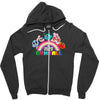 gumball's world Zipper Hoodie
