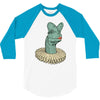 elizabethan dilophosaurus 3/4 Sleeve Shirt