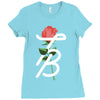 Tessa Brooks Rose Ladies Fitted T-Shirt