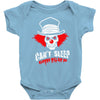 can't sleep clowns will eat me Baby Onesie