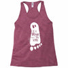 eat drink and be scary Racerback Tank