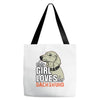 This Girl Loves Her Dachshund Tote Bags