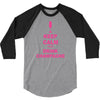 keep calm and drink champagne 3/4 Sleeve Shirt