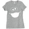 cookie monster Ladies Fitted T-Shirt