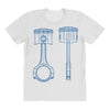 sketch of piston All Over Women's T-shirt