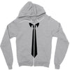 mib cravate Zipper Hoodie