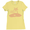 what's up beaches (2) Ladies Fitted T-Shirt