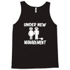 under new management stag night wedding mens Tank Top