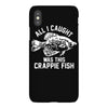 all i caught was this crappie fish iPhoneX