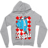 funny vespa chequer board, ideal gift or birthday present Zipper Hoodie
