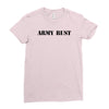 army rust Ladies Fitted T-Shirt