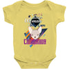 who loves chihuahua Baby Bodysuit