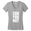can you not Women's V-Neck T-Shirt