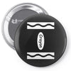 adult crayon Pin-back button
