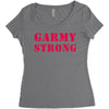 garmy strong Women's Triblend Scoop T-shirt